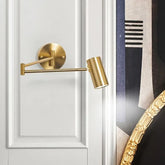 Lampada da Lettura Letto Oro per Regolabile