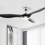 Lampade a Soffitto con Ventilatore Nero Industriale