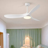Ventilatore con Lampada a Soffitto a Pale Curve