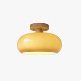 Plafoniera Ovale Da Interno Stile Bianco