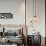 Lampadari sul Tavolo da Pranzo in Vetro Poligonali