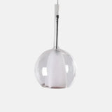 Lampadario Sfera Design Vetro Trasparente Stile Nordico