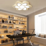 Plafoniera Moderna Led Dal Design Floreale
