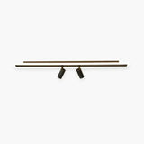 Faretto Plafone LED Moderno Nero per Soggiorno