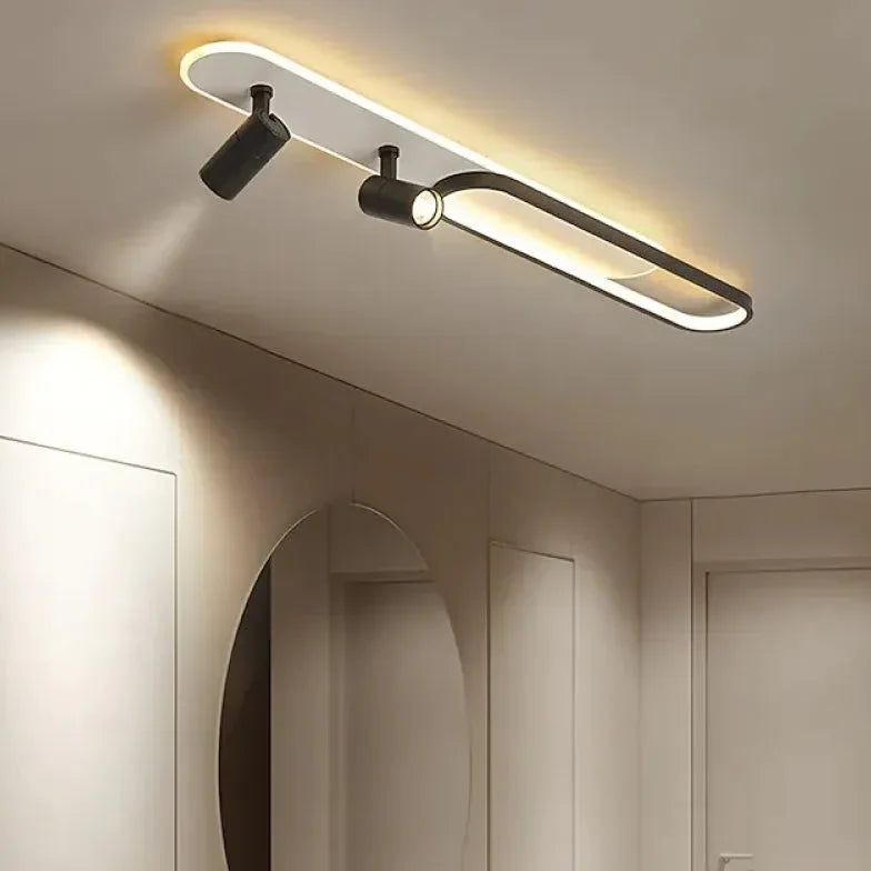 Faretto da Soffitto Orientabile LED Dimmerabile in Metallo Stile Moderno