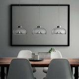 Lampade a Sospensione Moderne in Vetro Trasparente