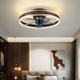 Lampadario Ventilatore a Soffitto Tre Colori Lusso