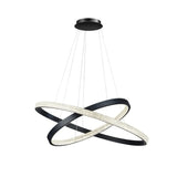 Lampadario Color Oro Moderno LED Lusso Leggero
