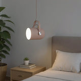 Lampadari Sospensione Design Moderno LED Orientabile in Metallo per Comodino