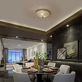 Plafoniera Led Tonda da Incasso Cristallo Moderno