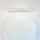 Applique Cristallo Moderne per Bagno Argentato