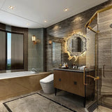 Applique da Bagno Specchio LED con Effetto Acqua