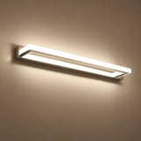 Illuminazione Sopra Specchio Bagno Bianco Led Minimalista