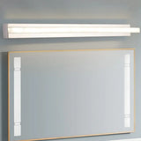 Illuminazione Sopra Specchio Bagno Bianco Led Minimalista