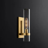 Applique Trasparenti in Vetro Impermeabile a Forma Cilindrica