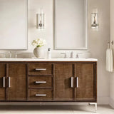 Applique Trasparenti in Vetro Impermeabile a Forma Cilindrica