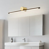 Applique da Parete Ottone LED Orientabile Design Moderno per Bagno