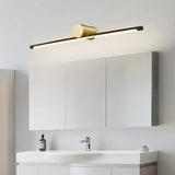 Applique da Parete Ottone LED Orientabile Design Moderno per Bagno