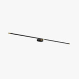 Lampade da Muro Moderne Nere Sottili Bagno