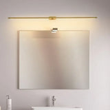 Lampade da Muro Moderne Nere Sottili Bagno