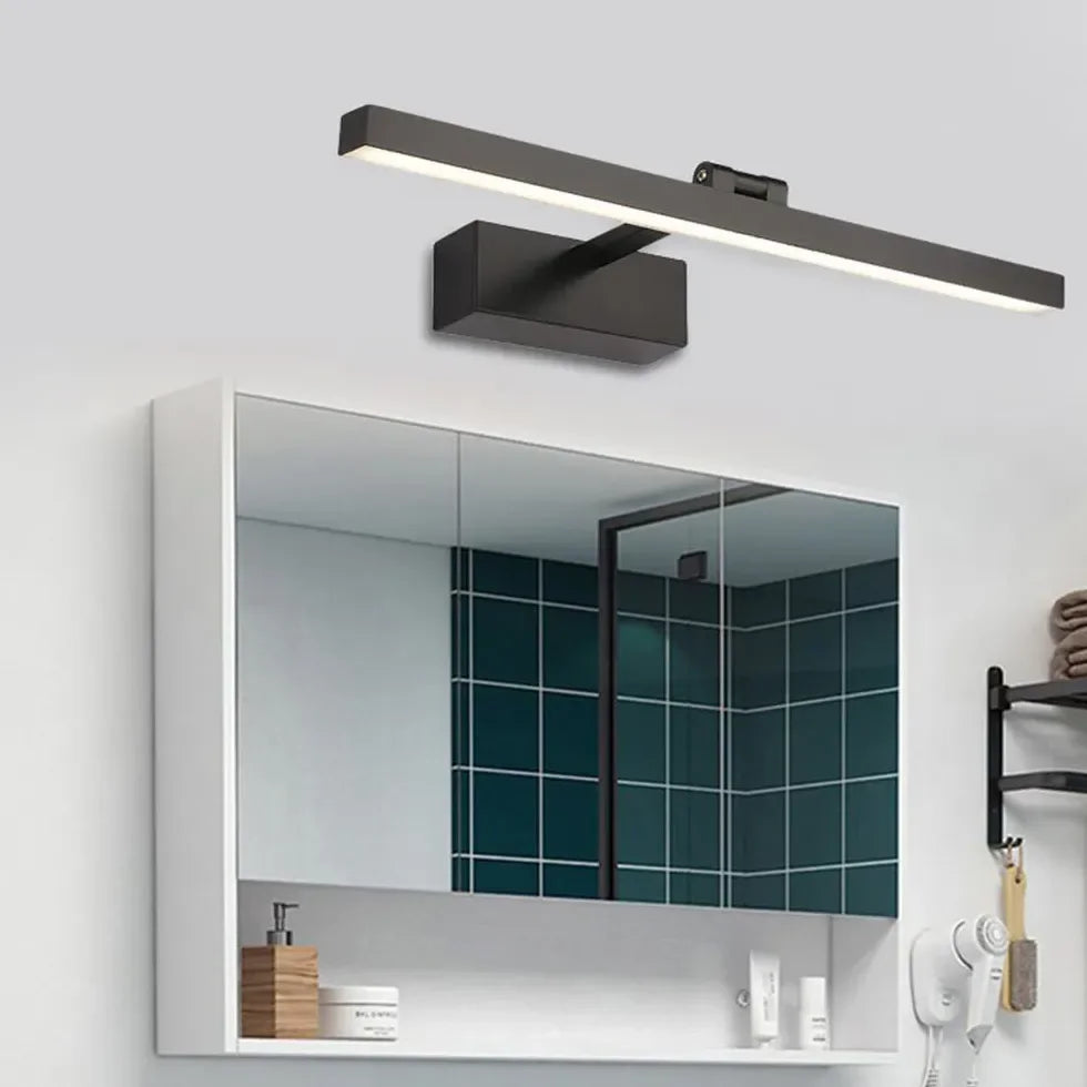 Applique da Specchio Bagno Lunghe Nere