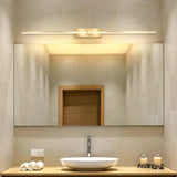 Applique Specchio da Bagno Luce Dorata