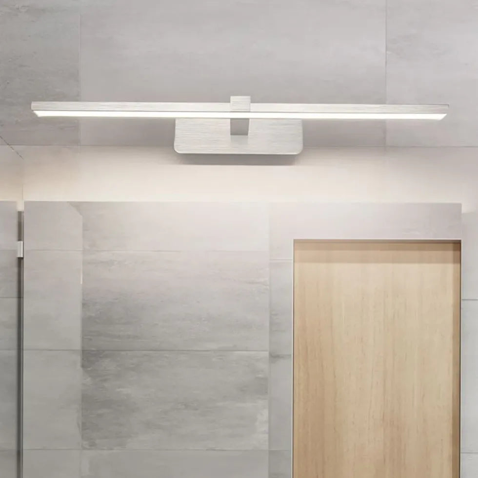 Applique Bagno LED Argento Design Semplice