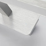 Applique Bagno LED Argento Design Semplice