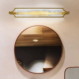 Applique da Parete Eleganti con Effetto Acqua Dorata per Bagno