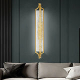 Applique da Parete Eleganti con Effetto Acqua Dorata per Bagno