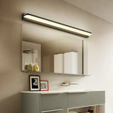 Applique Bagno Nera in Acciaio Inox Led