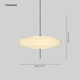 Lampadario Moderno Ovale LED Bianco a Basso Consumo