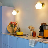 Lampade a Muro da Interno in Vetro Color Crema