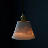 Applique a Sospensione da Parete in Ceramica per Camera