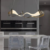 LED Lampadario Moderno Design a Onde Elegante