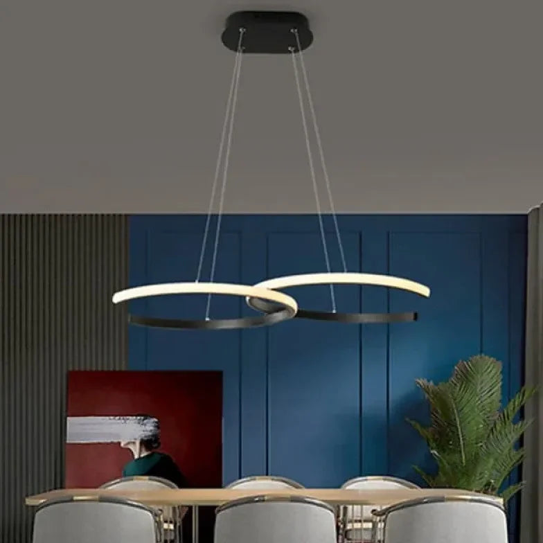 Lampade a Sospensione Dimmerabili Design Anello Aperto