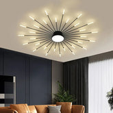 Plafoniera LED Design Moderna Forma Sputnik Dimmerabile per Soggiorno