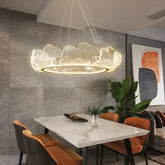 Lampadario LED Sala da Pranzo Design Petali Elegante
