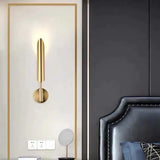 Oro Applique da Parete Molto Luminose a Due Teste LED