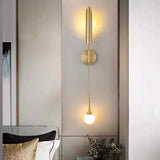 Oro Applique da Parete Molto Luminose a Due Teste LED