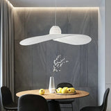 Lampadario Contemporaneo Bianco Elegante a Cappello