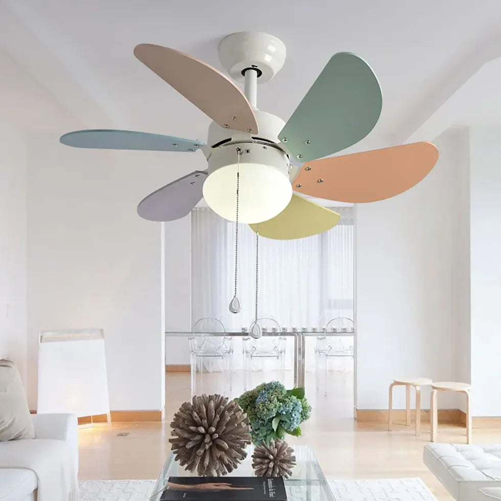 Ventilatori Pale da Soffitto con Luce Colorate per Soggiorno