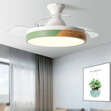 Ventilatore con Luce a LED Design Nordic Minimalista