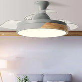 Ventilatore con Luce a LED Design Nordic Minimalista