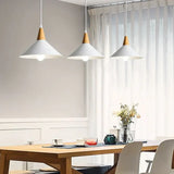 Lampade a Sospensione Letto con Travetti in Legno