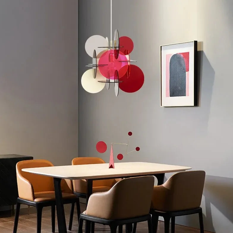 Lampadari Moderni Circolari Design Creativo a Incrocio
