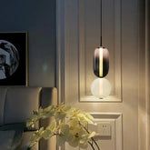 Lampadario a Soffitto LED in Vetro Gradiente