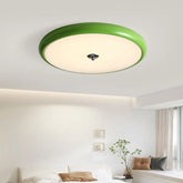 Plafoniera LED Soffitto Verde per Camera da Letto