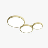 Plafoniera Led Rotonda Elegante Per Soggiorno Rosso