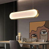 Lampadario Moderno Ovale a LED Neon Light Design
